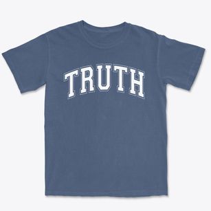 Truth Tabernacle Christian School Varsity Arch Premium Heavyweight T-shirt