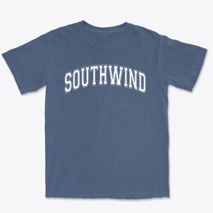 Southwind Elementary School Varsity Arch Premium Heavyweight T-shirt