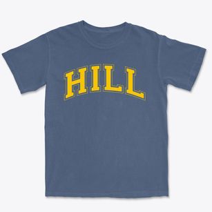 Hill Elementary School Varsity Arch Premium Heavyweight T-shirt