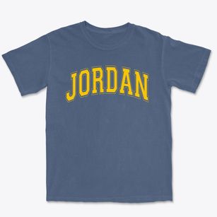Jordan Elementary School Varsity Arch Premium Heavyweight T-shirt
