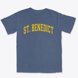Academy Of Saint Benedict Varsity Arch Premium Heavyweight T-shirt
