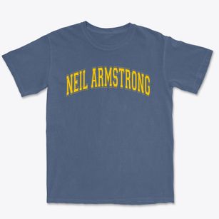 Neil Armstrong Middle School Varsity Arch Premium Heavyweight T-shirt
