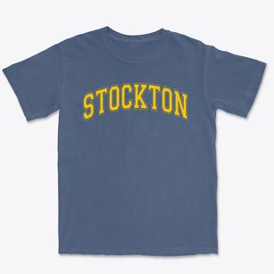 Stockton Evangelical Methodist School Varsity Arch Premium Heavyweight T-shirt