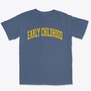 Early Childhood Learning Center Varsity Arch Premium Heavyweight T-shirt