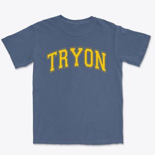 Tryon Middle School Varsity Arch Premium Heavyweight T-shirt