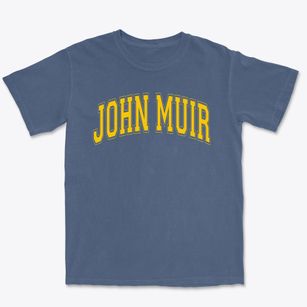 John Muir Elementary School Varsity Arch Premium Heavyweight T-shirt