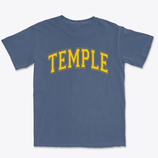 Temple Christian School Varsity Arch Premium Heavyweight T-shirt