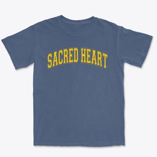 Sacred Heart School Varsity Arch Premium Heavyweight T-shirt