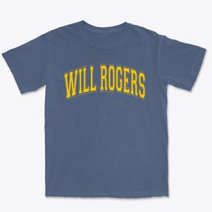 Will Rogers Elementary School Varsity Arch Premium Heavyweight T-shirt