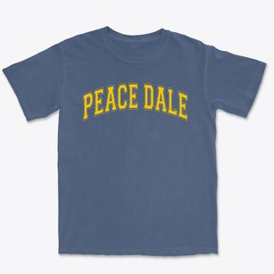 Peace Dale Elementary School Varsity Arch Premium Heavyweight T-shirt
