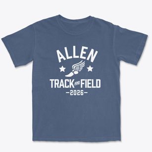 Allen Montessori School Track and Field Premium Heavyweight T-shirt