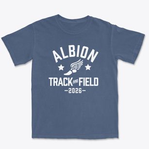 Albion Elementary School Track and Field Premium Heavyweight T-shirt
