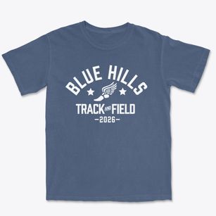 Blue Hills Elementary School Track and Field Premium Heavyweight T-shirt