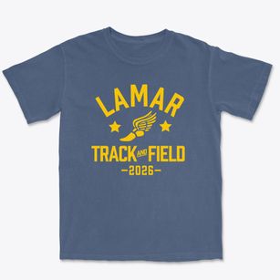 Lamar Elementary School Track and Field Premium Heavyweight T-shirt