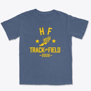 H F Epstein Hebrew Academy Track and Field Premium Heavyweight T-shirt