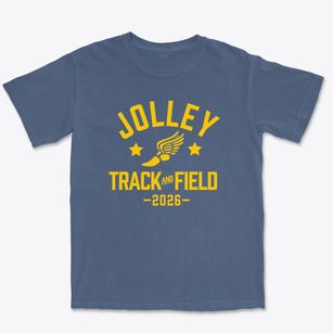 Jolley Elementary School Track and Field Premium Heavyweight T-shirt