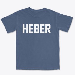 Heber California Classic Block Premium Heavyweight T-shirt