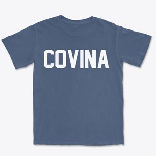 Covina California Classic Block Premium Heavyweight T-shirt