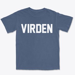 Virden Illinois Classic Block Premium Heavyweight T-shirt