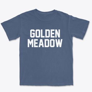 Golden Meadow Louisiana Classic Block Premium Heavyweight T-shirt
