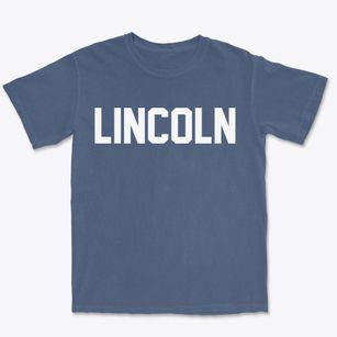 Lincoln New York Classic Block Premium Heavyweight T-shirt