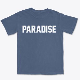 Paradise Utah Classic Block Premium Heavyweight T-shirt