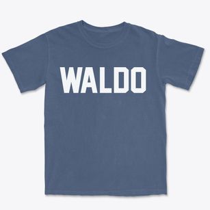 Waldo Maine Classic Block Premium Heavyweight T-shirt