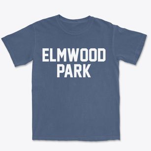 Elmwood Park New Jersey Classic Block Premium Heavyweight T-shirt