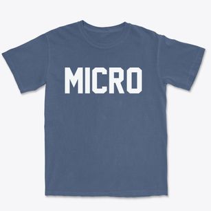 Micro North Carolina Classic Block Premium Heavyweight T-shirt