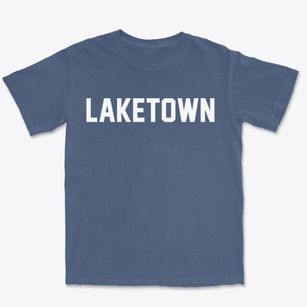 Laketown Utah Classic Block Premium Heavyweight T-shirt
