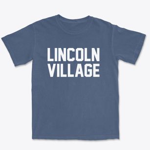 Lincoln Village Ohio Classic Block Premium Heavyweight T-shirt