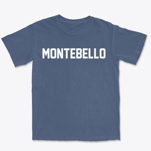 Montebello California Classic Block Premium Heavyweight T-shirt