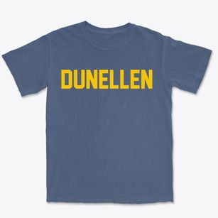 Dunellen New Jersey Classic Block Premium Heavyweight T-shirt