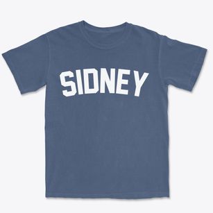Sidney Nebraska Classic Curve Premium Heavyweight T-shirt