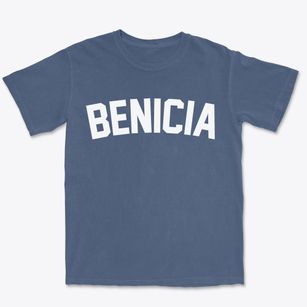 Benicia California Classic Curve Premium Heavyweight T-shirt