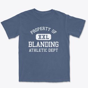 Blanding Utah Athletic Dept Premium Heavyweight T-shirt