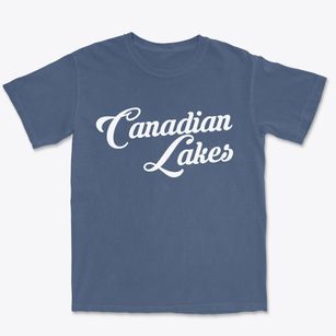 Canadian Lakes Michigan Vintage Team Premium Heavyweight T-shirt