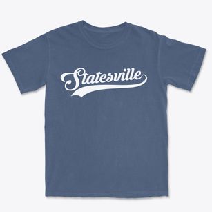 Statesville North Carolina Vintage Team Premium Heavyweight T-shirt