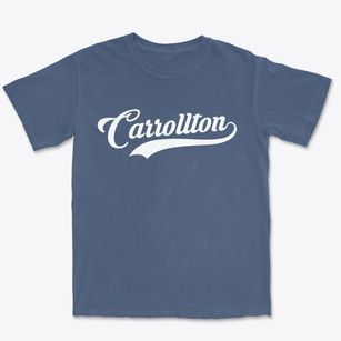 Carrollton Texas Vintage Team Premium Heavyweight T-shirt