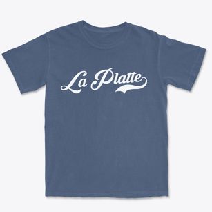 La Platte Nebraska Vintage Team Premium Heavyweight T-shirt