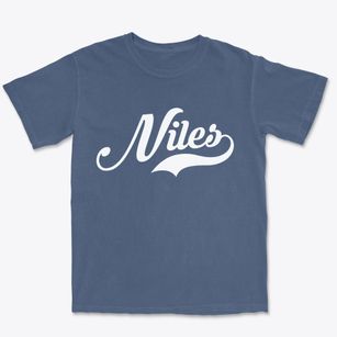 Niles Michigan Vintage Team Premium Heavyweight T-shirt