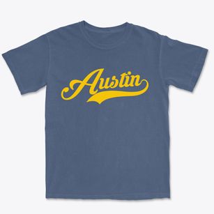 Austin Arkansas Vintage Team Premium Heavyweight T-shirt