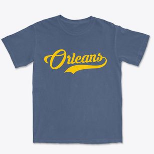 Orleans Iowa Vintage Team Premium Heavyweight T-shirt