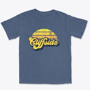 Cliffside North Carolina Sublime Sunset Premium Heavyweight T-shirt