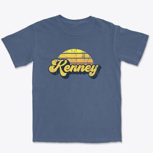 Kenney Illinois Sublime Sunset Premium Heavyweight T-shirt