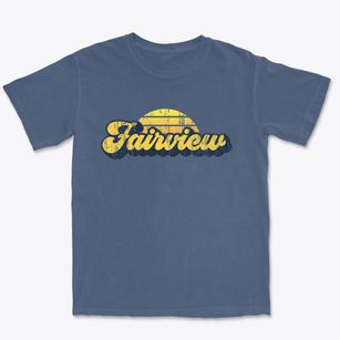 Fairview Kansas Sublime Sunset Premium Heavyweight T-shirt