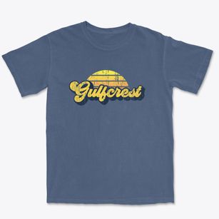 Gulfcrest Alabama Sublime Sunset Premium Heavyweight T-shirt