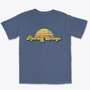 Roaring Springs Texas Sublime Sunset Premium Heavyweight T-shirt