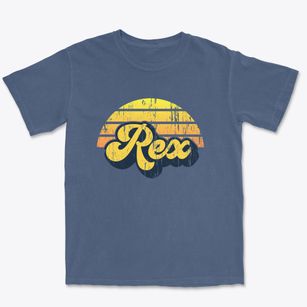 Rex North Carolina Sublime Sunset Premium Heavyweight T-shirt