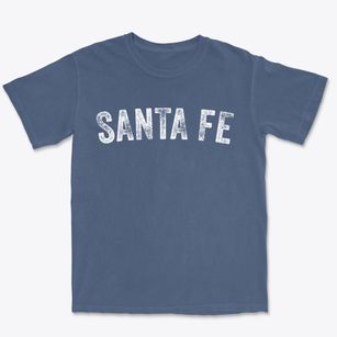 Santa Fe New Mexico Timeless Retro Premium Heavyweight T-shirt